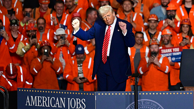 Trump signs order to double tariffs on steel, aluminum Wednesday